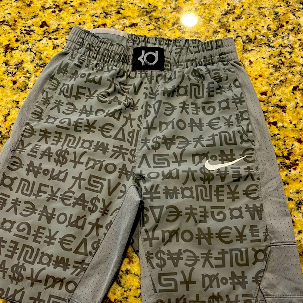 KD Nike shorts boys
